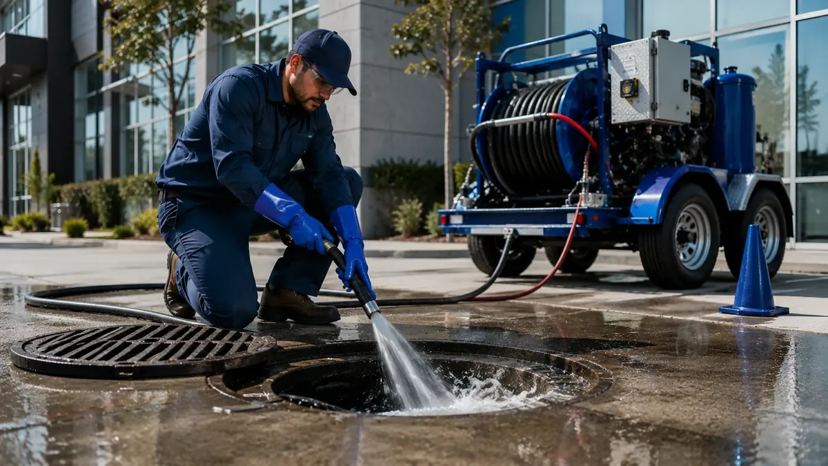 Commercial Hydro Jet Drain Cleaning in San Marino